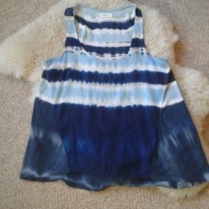 Anthro Ben And Lucia Aurora Silk Tank Top